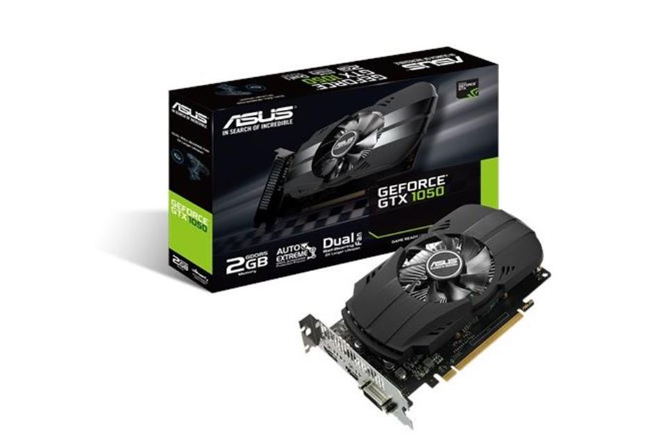 Carte graphique Asus PH-GTX1050-2G - GTX1050/2Go/DVI/HDMI/DP