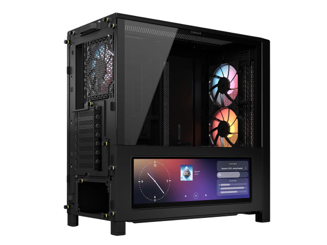 Corsair FRAME 4000D LCD RS ARGB Noir Noir - Boîtier PC Corsair - 10