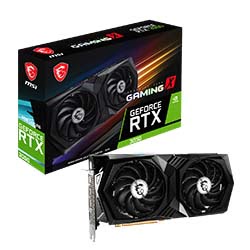 image produit MSI GeForce RTX 3050 GAMING X 8G LHR Cybertek