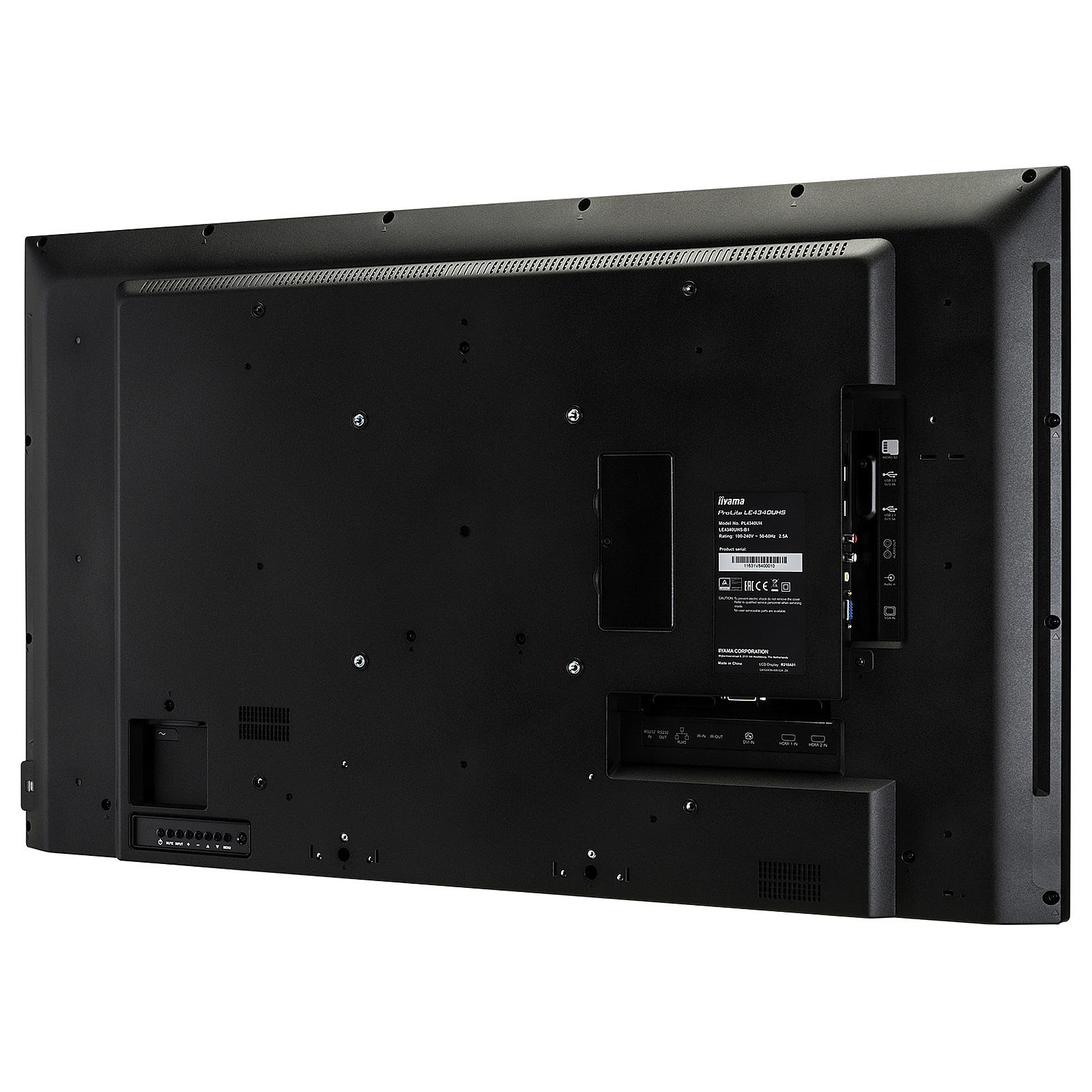 Iiyama 43 pouces  LE4340UHS-B1 - Ecran PC Iiyama - Cybertek.fr - 2