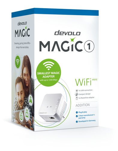 Devolo  Magic 1 WiFi mini  - Adaptateur CPL - Cybertek.fr - 3