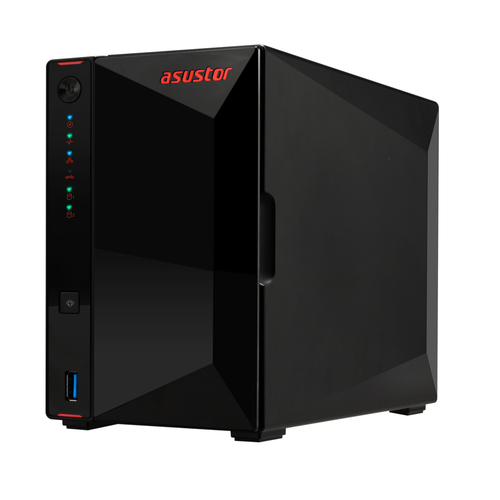Asustor AS5402T - 2 baies avec 2 disques de 6To IronWolf - Serveur NAS - 2