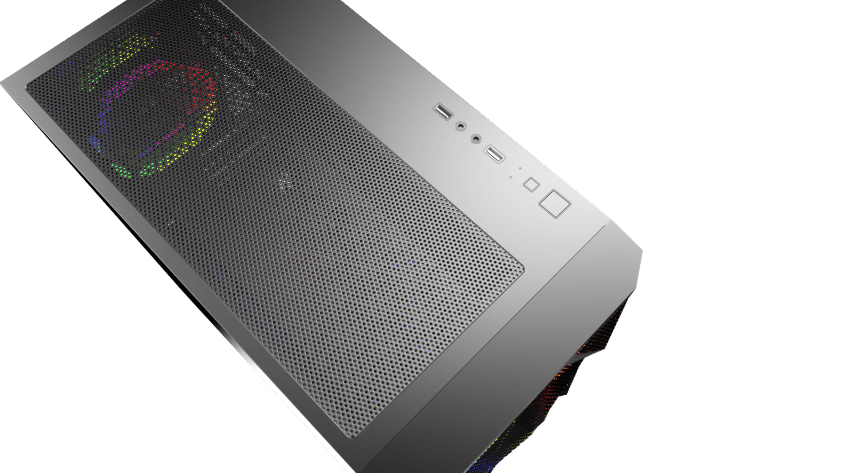 M.RED StarDust Mini Noir ARGB Noir - Boîtier PC M.RED - 9