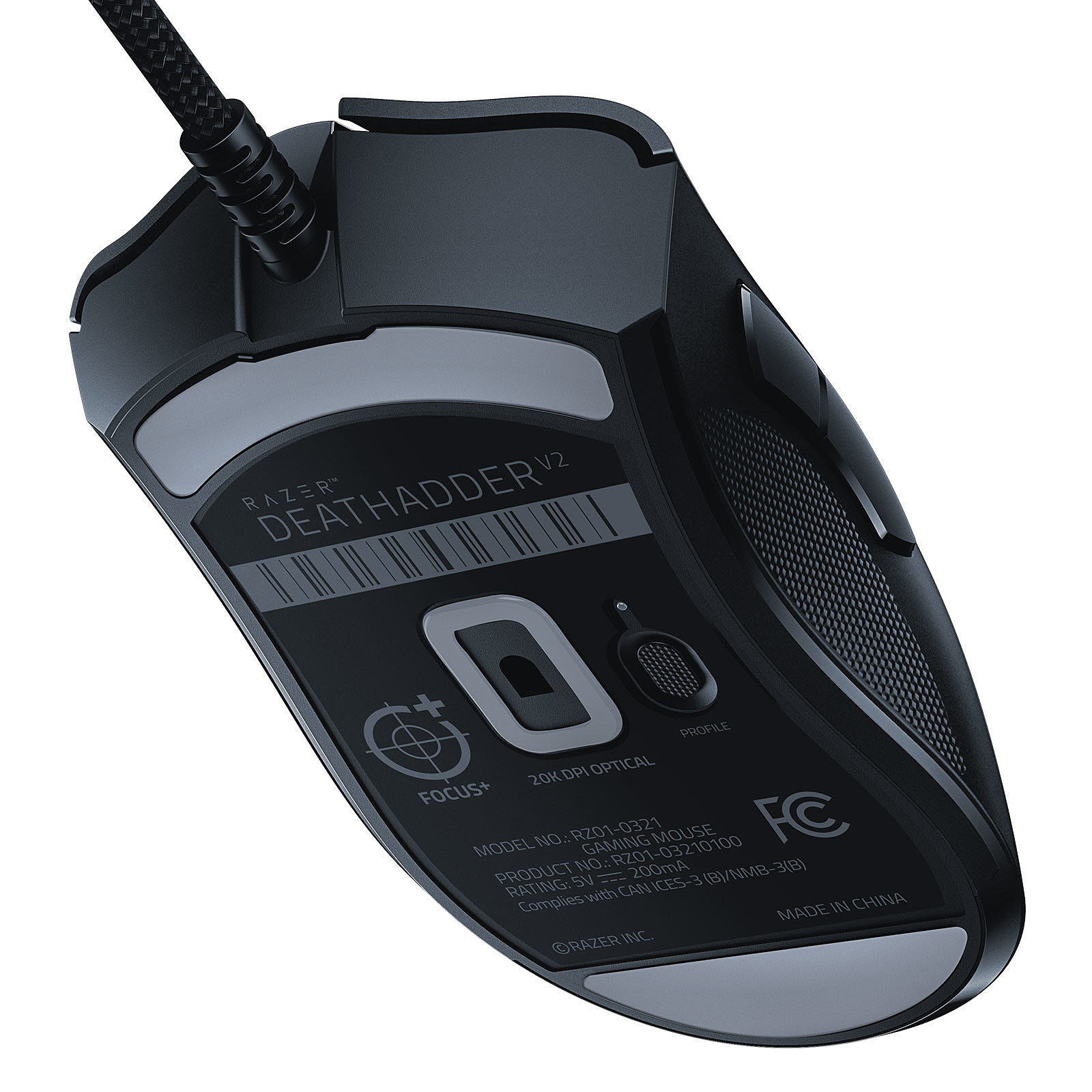 Razer DeathAdder V2 - Souris PC Razer - Cybertek.fr - 1