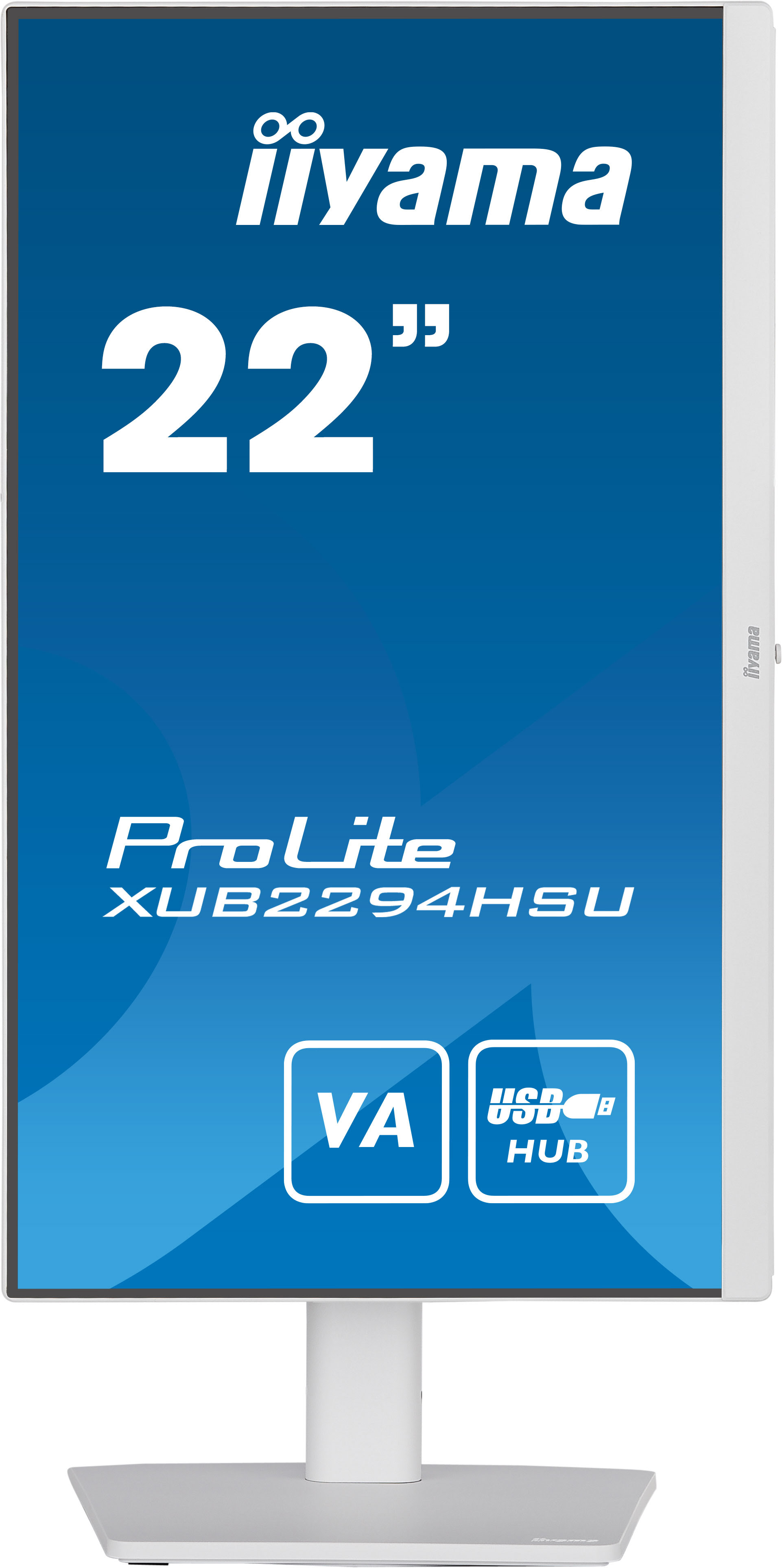 Iiyama 22 pouces  XUB2294HSU-W2 - Ecran PC Iiyama - Cybertek.fr - 1