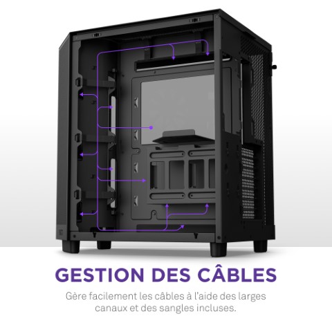 NZXT H6 Flow RGB Noir Noir - Boîtier PC NZXT - Cybertek.fr - 14