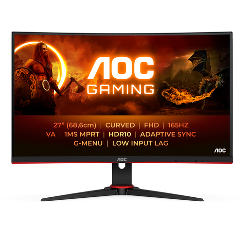 AOC 27"  C27G2E/BK - Ecran PC AOC - Cybertek.fr - 0