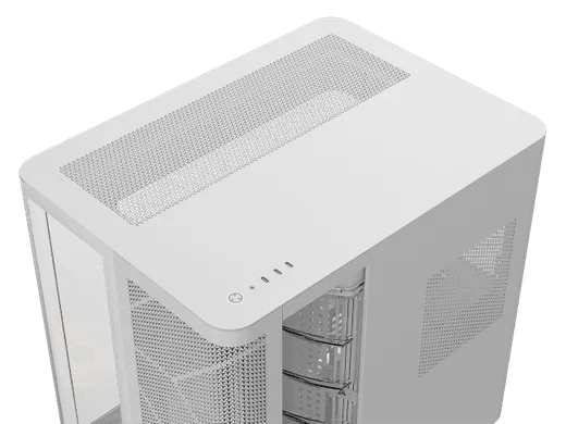 Corsair Air 5400 LX-R RGB Link Blanc + RM1000e Blanc - Boîtier PC - 2