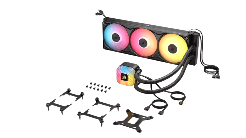Corsair Nautilus II 360 RS ARGB - 360mm - Noir - Watercooling - 3
