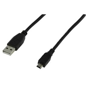 Câble Mini USB (4P) - USB 2.0 A - 1.2m - Connectique PC - 0