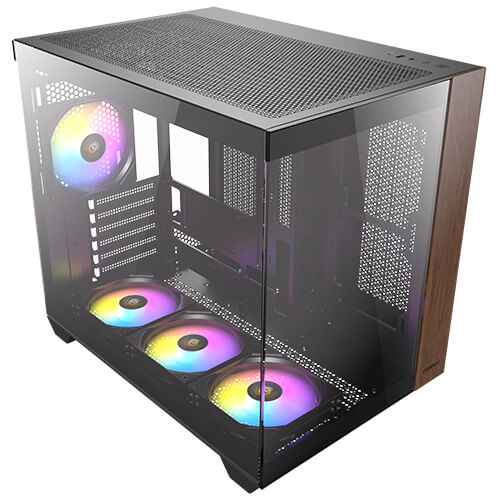 Antec CX800 Wood ARGB Noir Noir - Boîtier PC Antec - Cybertek.fr - 6