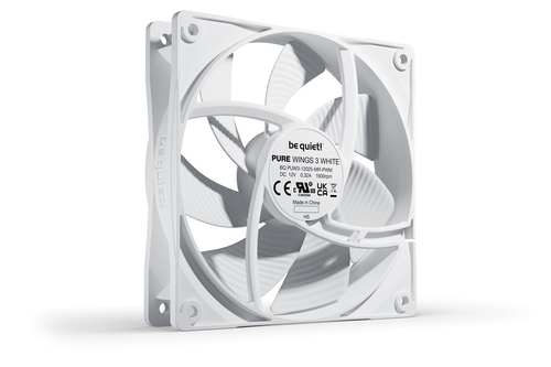 Be Quiet! Pure Wings 3 120mm PWM Blanc - Ventilateur boîtier - 2