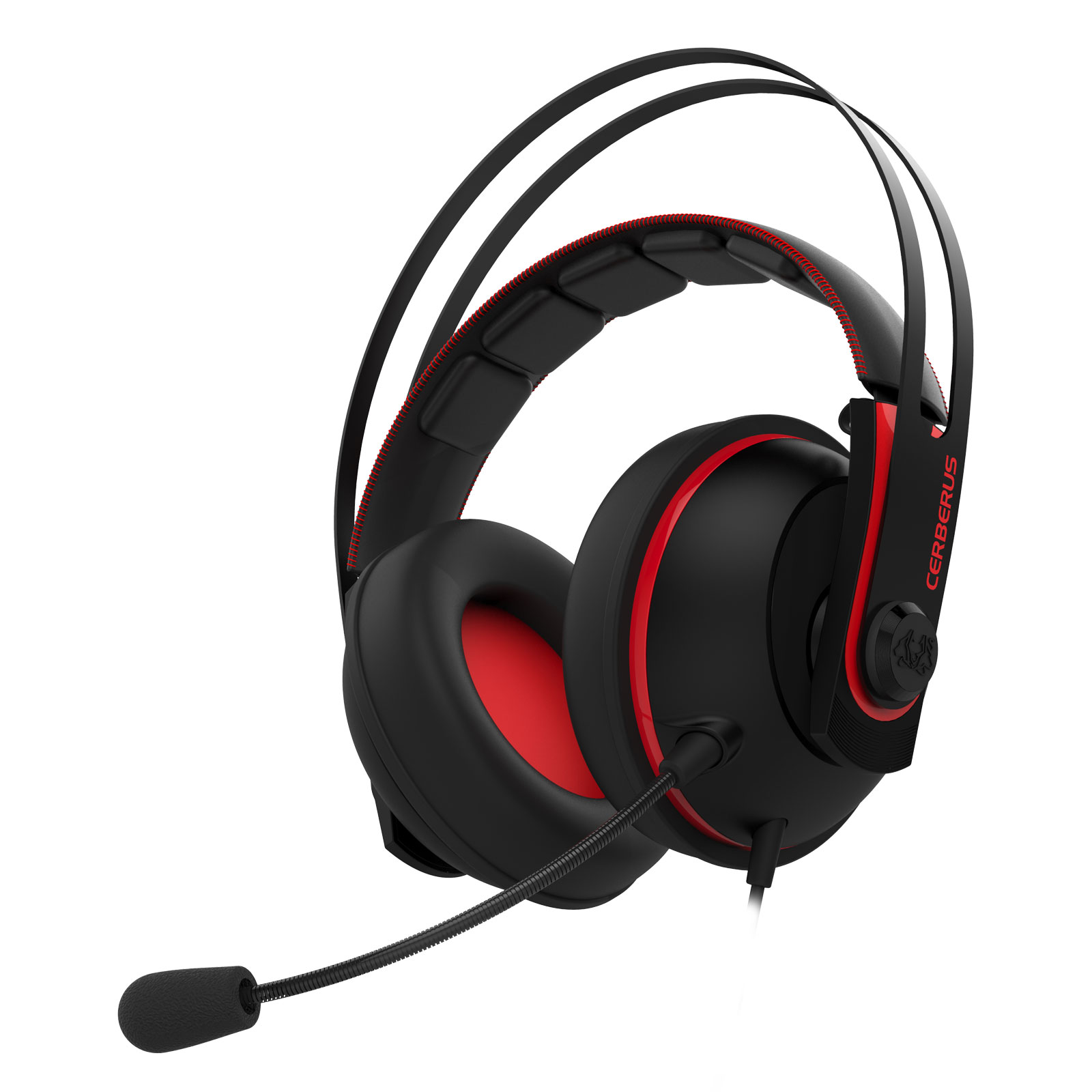 Asus Cerberus V2 Rouge Stereo Rouge - Micro-casque - Cybertek.fr - 0