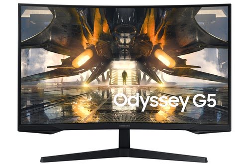 Ecran PC Samsung Odyssey G5 LS32AG550EU 32" CURVE/VA/1ms/QHD/165Hz