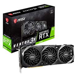 image produit MSI GeForce RTX 3080 VENTUS 3X PLUS 10G OC LHR-Seconde Vie-Etat Satisfaisant Cybertek