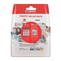 image produit Canon  Pack cartouches CLI-581XL - 2052C004 Cybertek