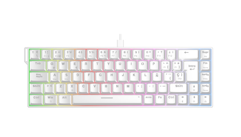 The G-LAB Keyz Titanium HE - Clavier PC The G-LAB - Cybertek.fr - 4