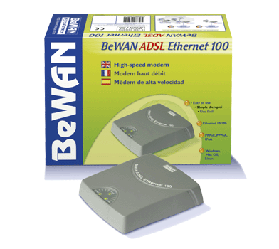 Bewan ADSL Ethernet 100 - Modem Bewan - Cybertek.fr - 0