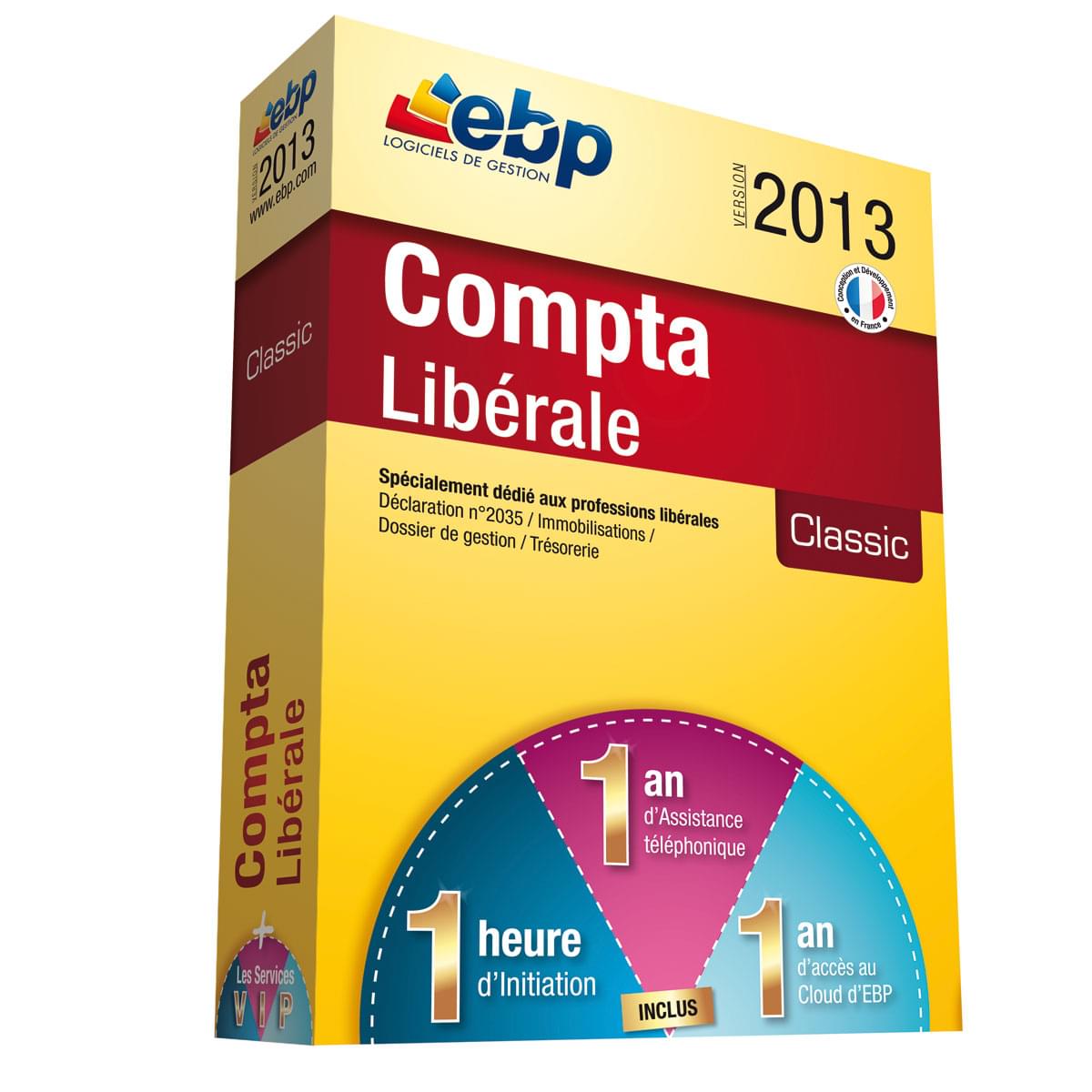 EBP Compta Libérale Classic 2013 + Services VIP - Logiciel application - 0