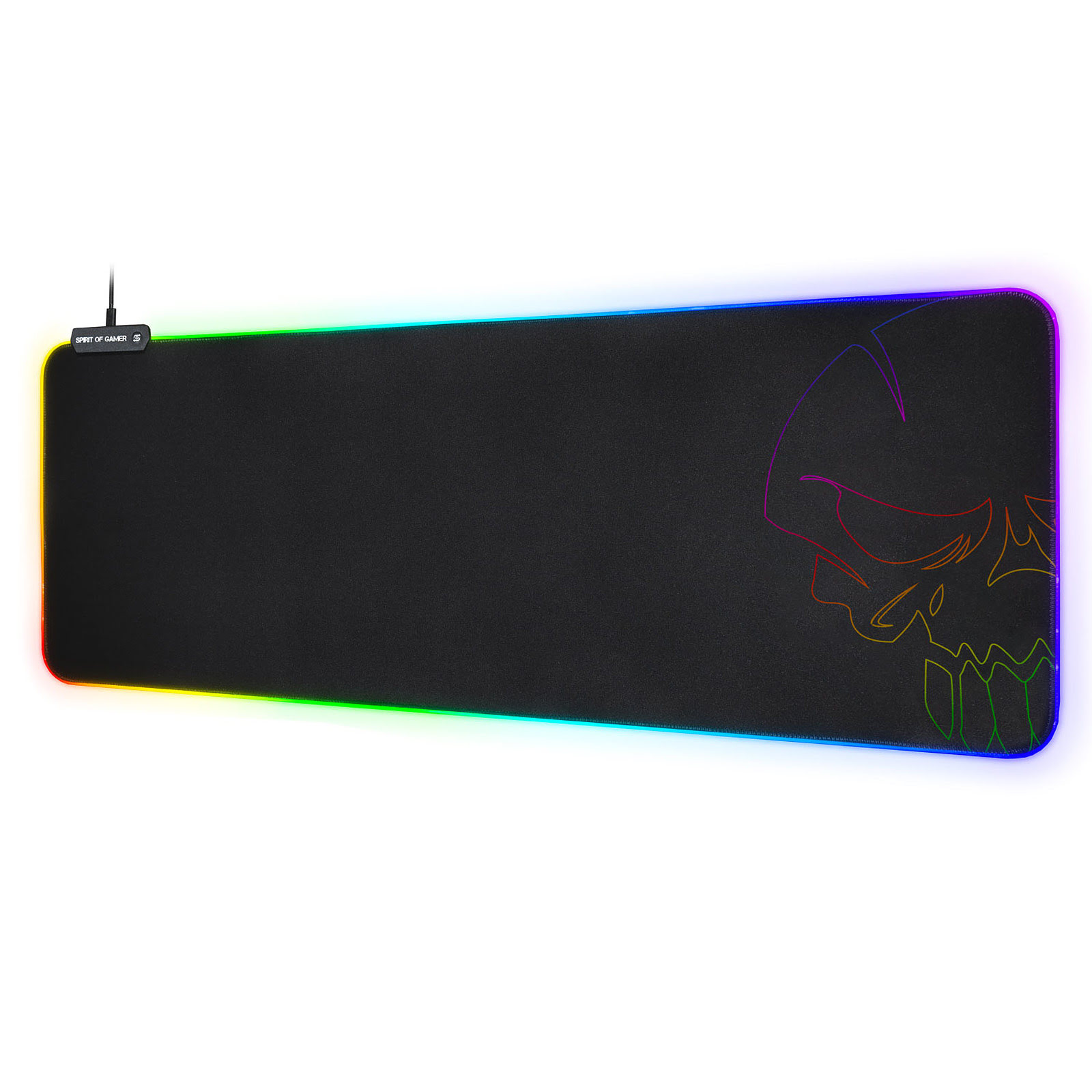 Tapis de souris rgb gamer xxl - Collection RGB - Univers souris