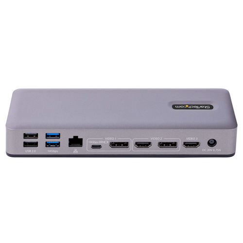 Station d'accueil USB-C/12 ports/3x4K# - StarTech - 3