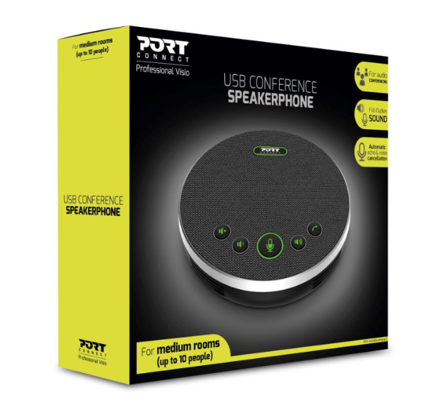 Port Enceinte salle conférence - Micro + Speaker (902002) - Achat / Vente Vidéoconférence sur Cybertek.fr - 1
