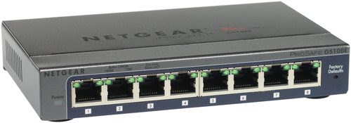 Switch Netgear 8 ports 10/100/1000 - GS108E   - Cybertek.fr - 5