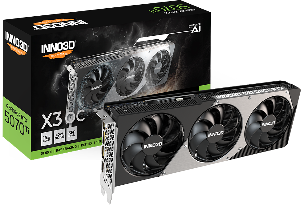Inno3D GeForce RTX 5070 Ti X3 OC#  - Carte graphique Inno3D - 0