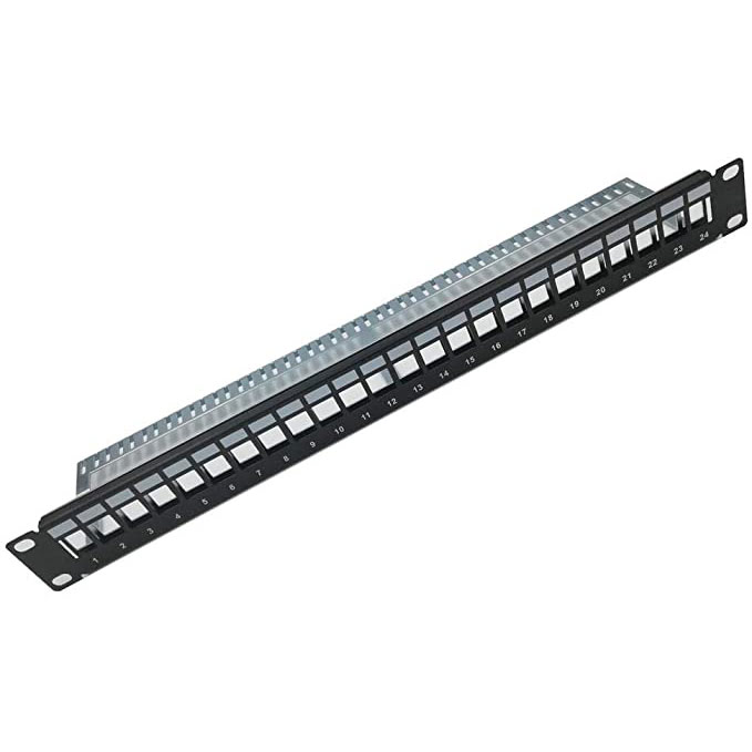 Kimex International Panneau de brassage rack 19' 24 ports - 1U (110-0209) - Achat / Vente Réseau divers sur Cybertek.fr - 0