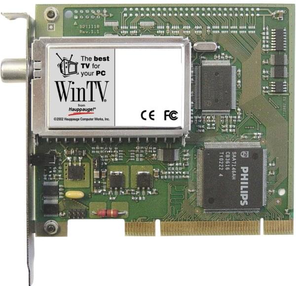 WinTV Nova T PCI (TNT) - Tuner TNT Hauppauge - Cybertek.fr - 0