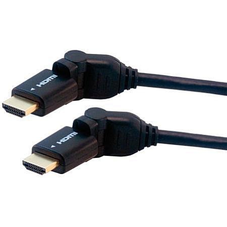 MCL Samar Câble HDMI orientable haute vitesse 3D avec Ethernet mâle / mâle 1.8m (MC385C-2M) - Achat / Vente Réseau divers sur Cybertek.fr - 0
