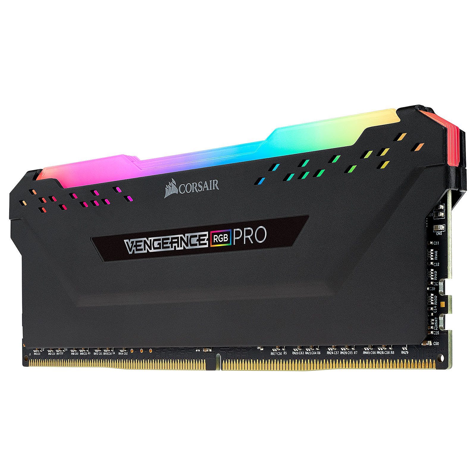 Corsair Vengeance RGB Pro 16Go (1x16Go) DDR4 3600MHz - Mémoire PC Corsair sur Cybertek.fr - 2