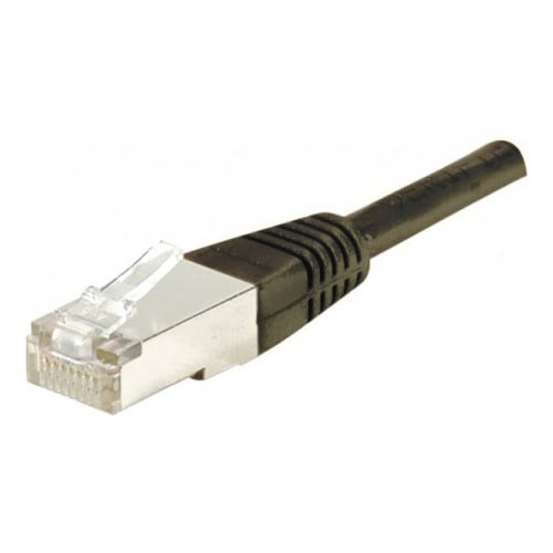 Cable Reseau Cat.6 F/UTP Noir - 3m - Connectique réseau - 0