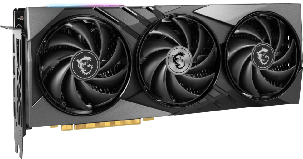 MSI GeForce RTX 4070 GAMING X SLIM 12G  - Carte graphique MSI - 1
