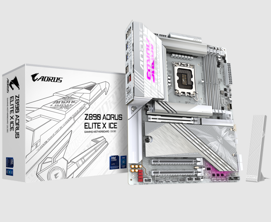 Bundle Z890 A ELITE X ICE + Core Ultra 7 265K - Cybertek.fr - 1