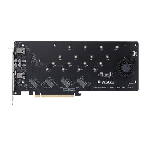 HYPER M.2 X16 GEN 4 CARD - Carte contrôleur Asus - Cybertek.fr - 1