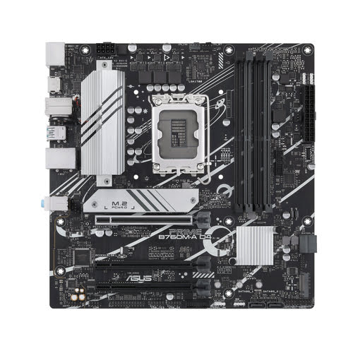 Asus PRIME B760M-A D4 Micro-ATX  - Carte mère Asus - Cybertek.fr - 1