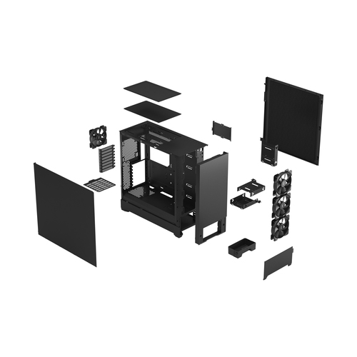 Fractal Design Pop XL Silent Black Solid  - Boîtier PC - 11