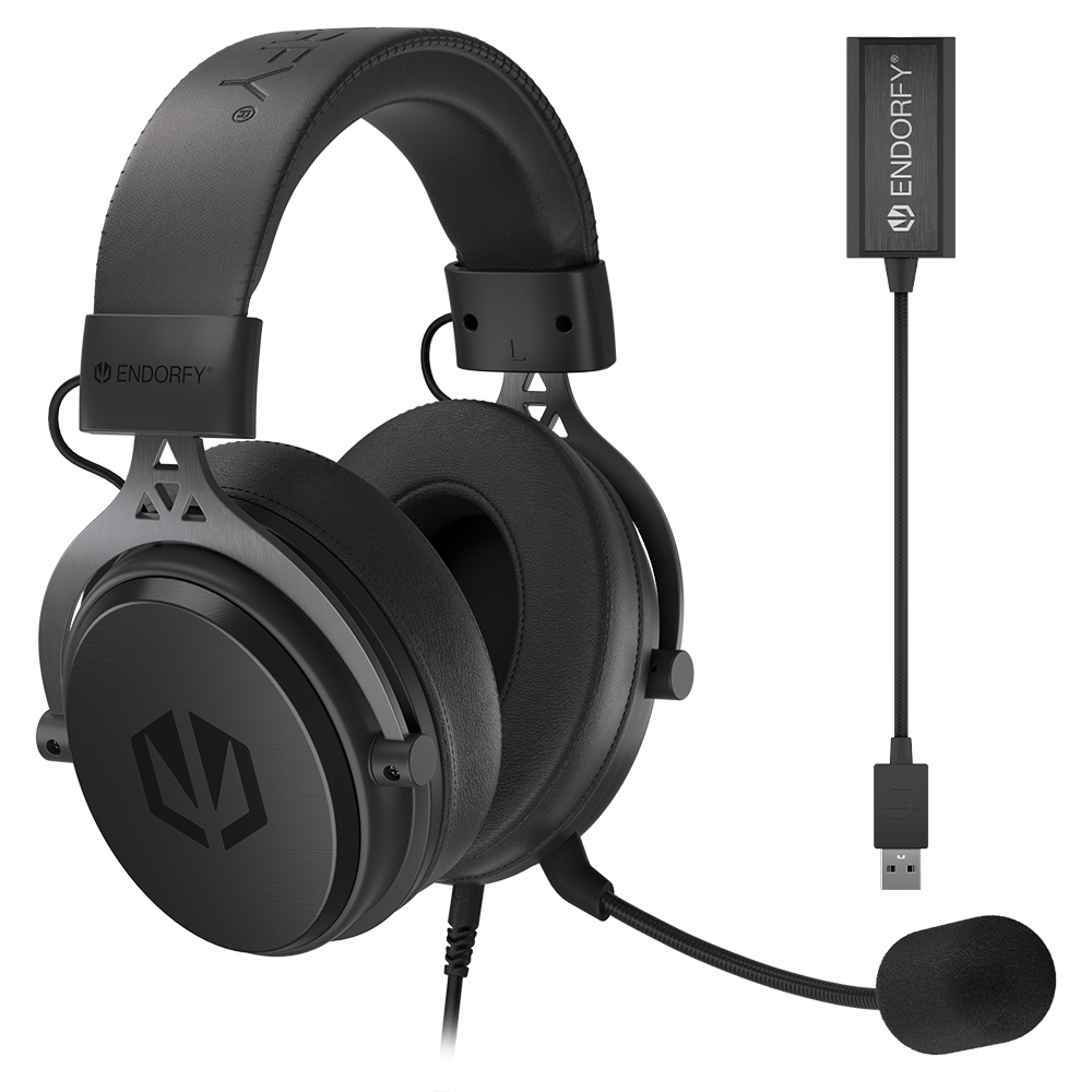 ENDORFY  VIRO Plus USB Stereo Noir - Micro-casque - Cybertek.fr - 9