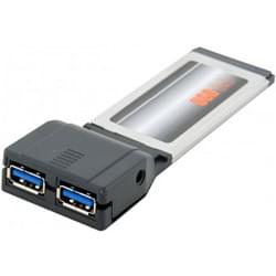 Express Card 2 ports USB3.0 - Carte contrôleur Cybertek - 0