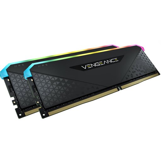 Corsair Vengeance RGB 32Go (2x16Go) DDR4 3200MHz	 - Mémoire PC Corsair sur Cybertek.fr - 0