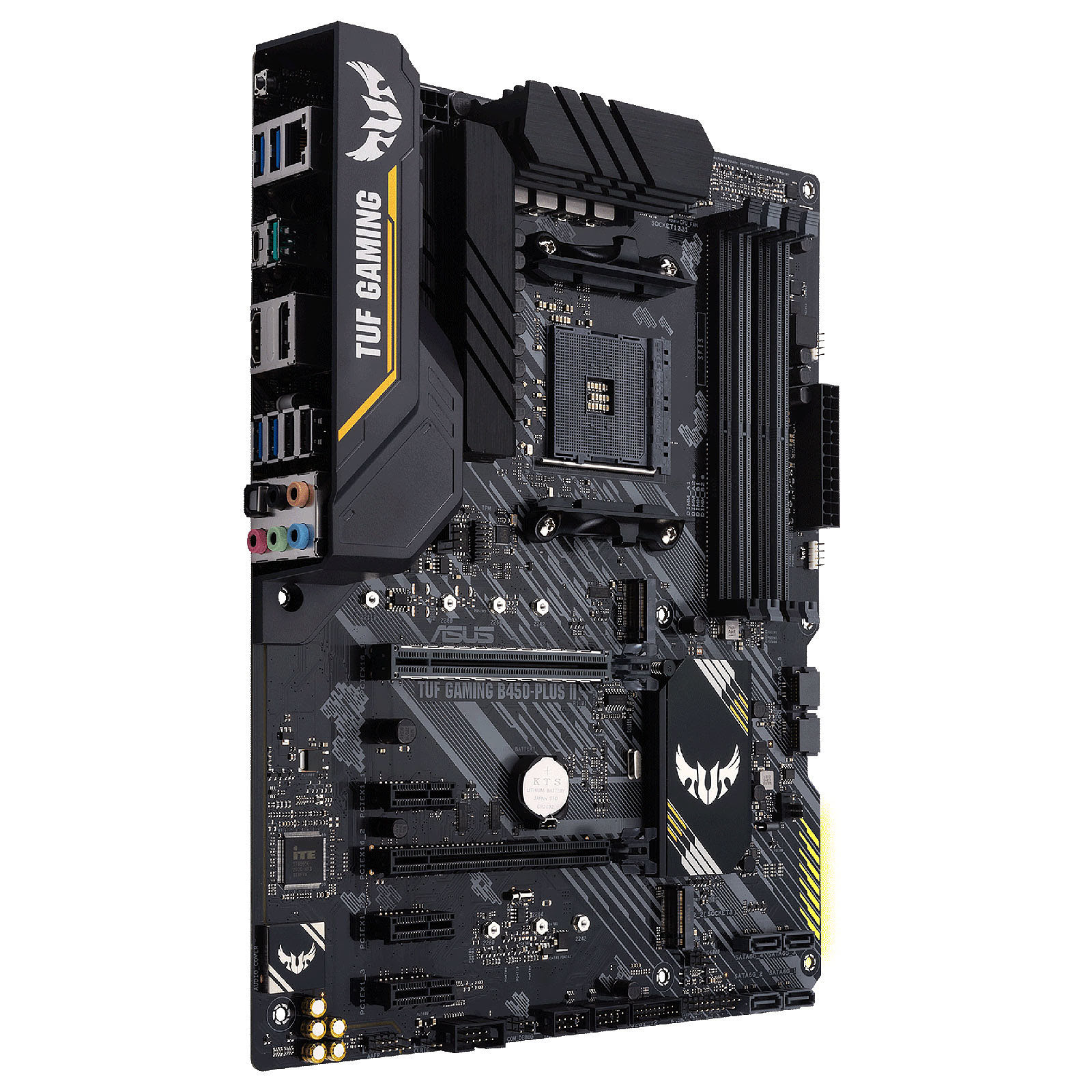 Asus TUF B450-PLUS GAMING II ATX  - Carte mère Asus - Cybertek.fr - 2