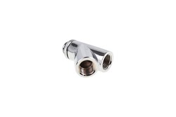 Watercooling Alphacool Connecteur en Y 45° Argent - G1/4 Cybertek