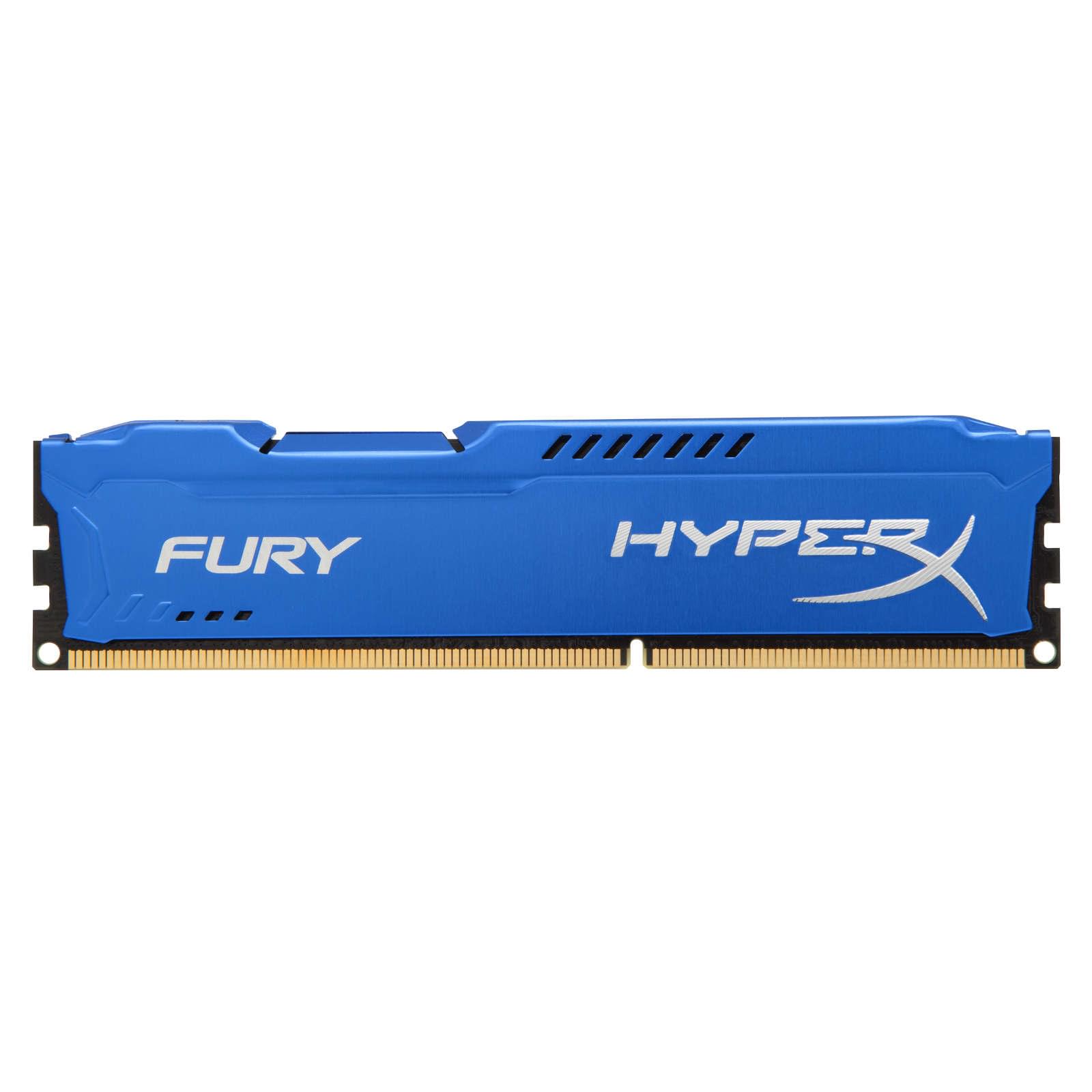 Kingston HyperX Fury Blue HX316C10F/4 - Mémoire PC Kingston sur Cybertek.fr - 0