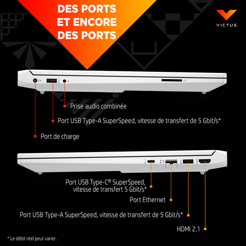 HP B9QC3EA - PC portable HP - Cybertek.fr - 2