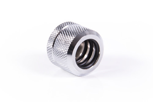 image produit Alphacool Fitting compression Argent pour tube rigide - 14mm Cybertek