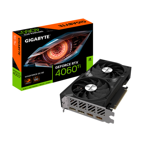 Gigabyte GeForce RTX 4060 Ti WINDFORCE OC 8G - Carte graphique - 0