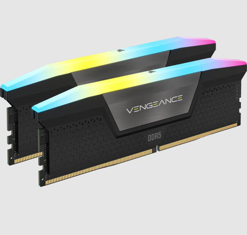 Corsair Vengeance RGB 32Go (2x16Go) DDR5 6000MHz - Mémoire PC Corsair sur Cybertek.fr - 0