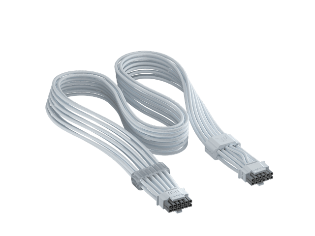 Corsair Câble ThermalProtect PCIe 5.1 600W - Blanc (CP-8920473) - Achat / Vente Accessoire alimentation sur Cybertek.fr - 0