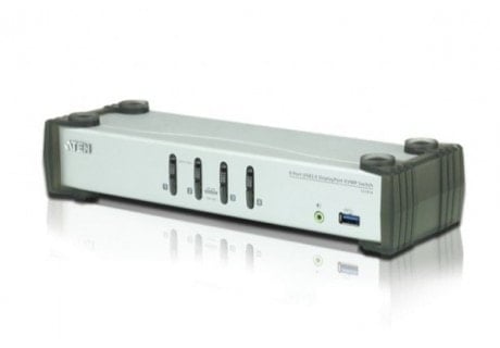 Commutateur et splitter Aten CS1914 KVM Displayport 1.1/USB3/Jack - 4 UC